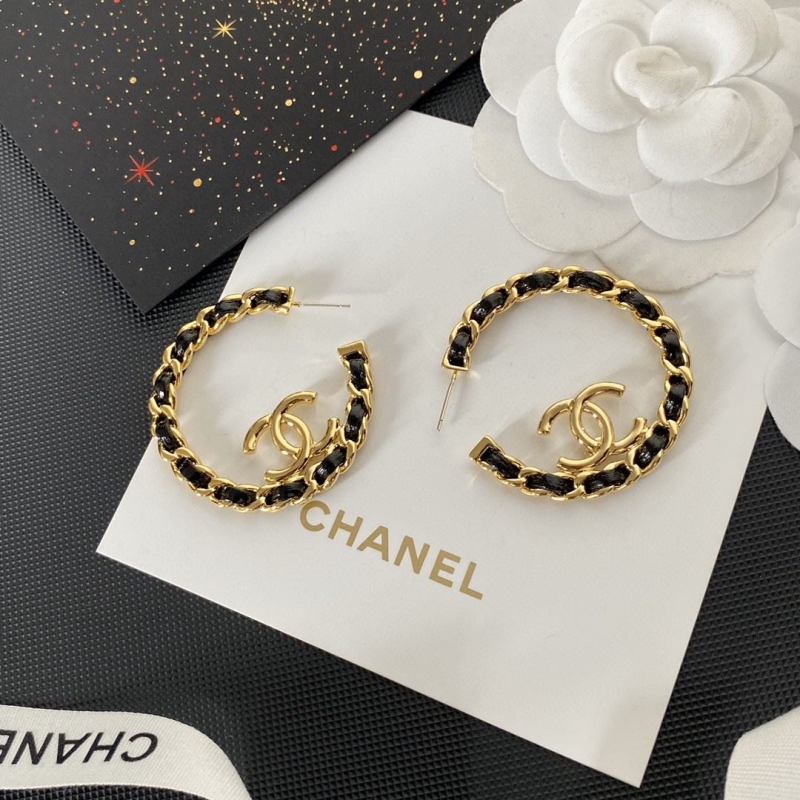 Ch*el earrings